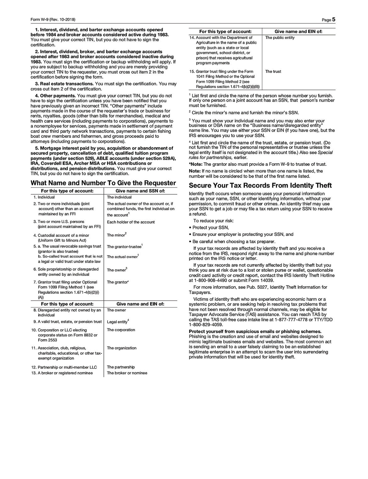 [MISSING IMAGE: px_formw9proxypg05-bw.jpg]