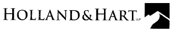 (HOLLARND & HART LOGO)