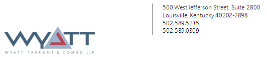 (WYATT LETTERHEAD)