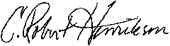 (-s- C. Robert Henrikson)