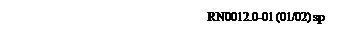 Text Box: RN0012.0-01 (01|02) sp
