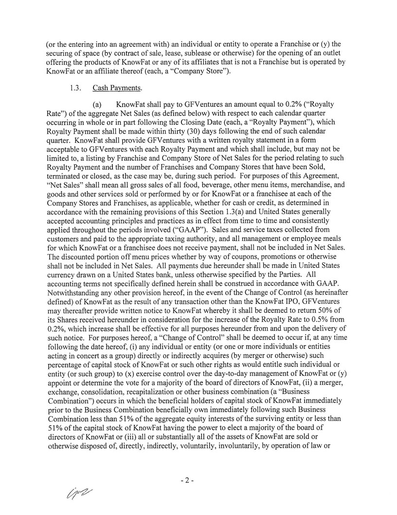 Ex 10.24 GFV Services Agreement