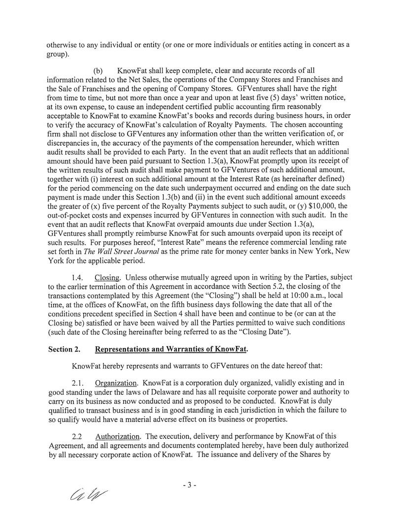 Ex 10.24 GFV Services Agreement